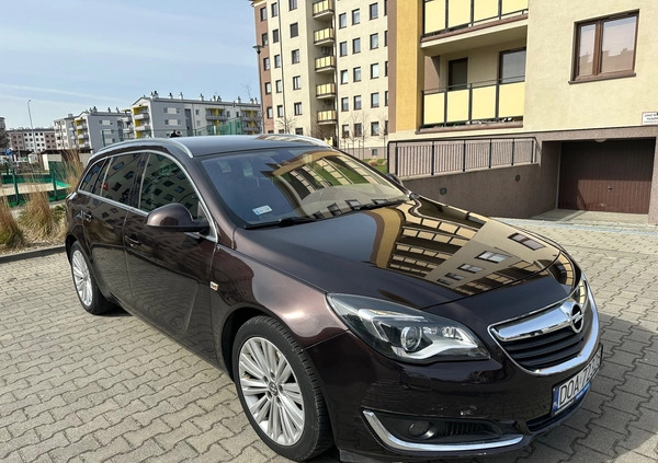 Opel Insignia cena 40000 przebieg: 129500, rok produkcji 2014 z Oława małe 67